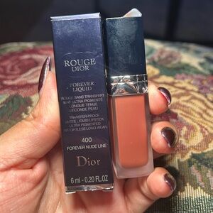 ⚠️♥️ BRAND NEW IN BOX DIOR FOREVER LIQUID LIP IN SHADE “FOREVER NUDE LINE”🤎